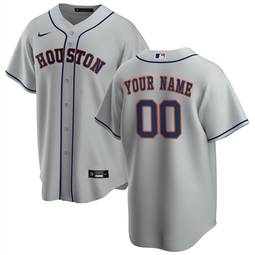 Men's Houston Astros Customized Stitched MLB Jersey